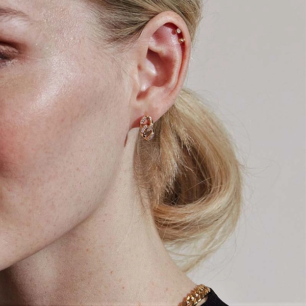 Sonata Pavé Studs Gold - Edblad - Snabb frakt & paketinslagning - Nordicspectra.se