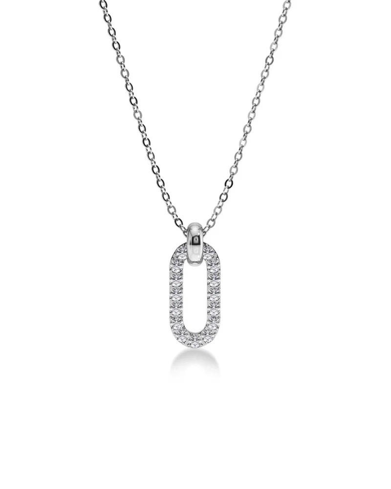 Inez Necklace Steel från Edblad i stål med cubic zirconia