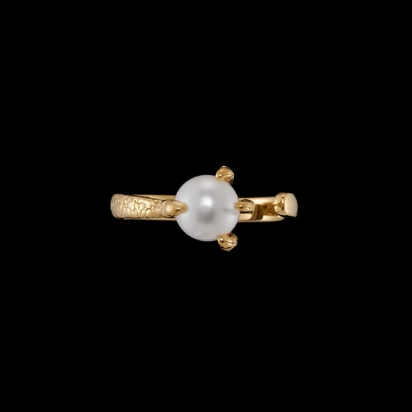Claw Pearl Ring Gold - Maria Nilsdotter - Schmuck im skandinavischen Design - Nordic Spectra