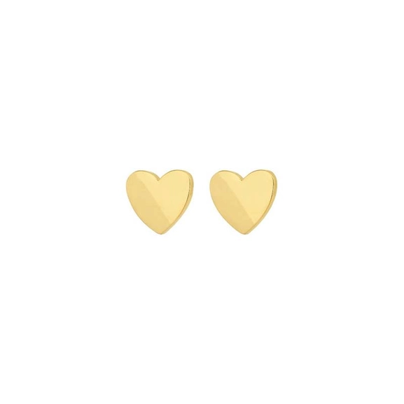 Pure Heart Mini Studs Gold - Edblad - Snabb frakt & paketinslagning - Nordicspectra.se