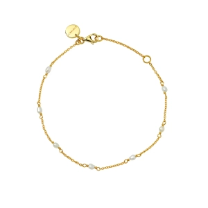 Treasure Multi Pearl Bracelet Gold - Syster P - Suosittuja koruja kaikkiin tilanteisiin