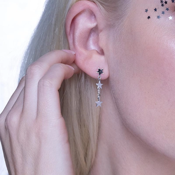 Galax Ohrringe Silber von Sofia Wistam, Schneller Versand - Nordicspectra.de