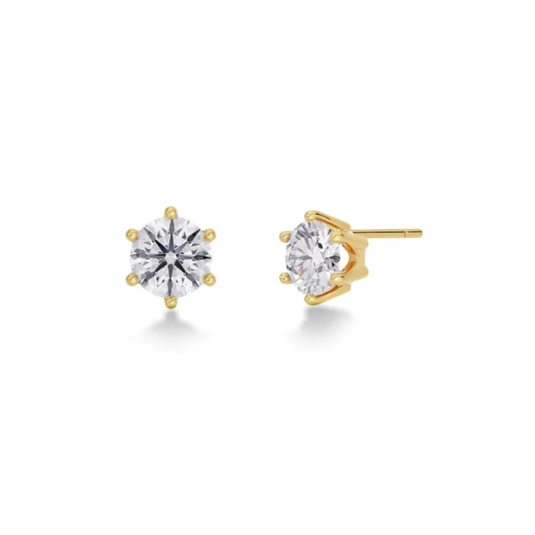 Crown Studs L Gold - Edblad - Snabb frakt & paketinslagning - Nordic Spectra