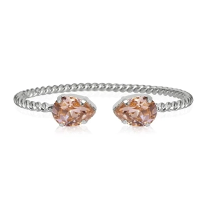Mini Drop Bracelet Rhodium Vintage Rose - Caroline Svedbom - Nopea toimitus ja lahjapakkaus - Nordic Spectra