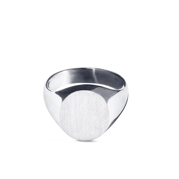 Petri Signet Ring White Gold von Nordic Spectra, Schneller Versand - Nordicspectra.de