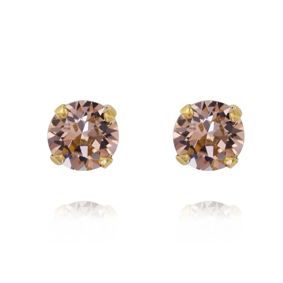 Caroline Svedbom - Classic Stud Earring Gold Vintage Rose