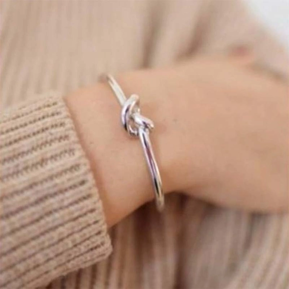 Knot Cuff Silver - Sophie By Sophie - Snabb frakt & paketinslagning - Nordicspectra.se