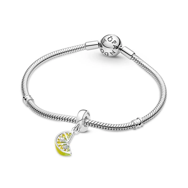 Lemon Slice Sparkling Fruit Dangle Charm - PANDORA - Snabb frakt & paketinslagning - Nordicspectra.se