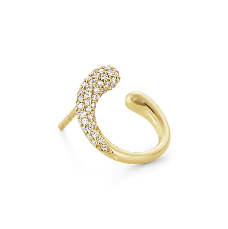 Mercy Ohrringe Gold & Diamant 0.38 ct von Georg Jensen, Schneller Versand - Nordicspectra.de