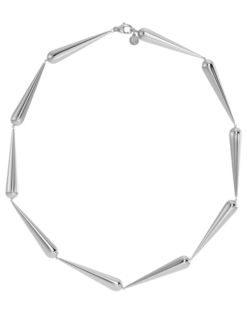 Elegant halsband i polerat rostfritt stål från Edblads Drops-kollektion