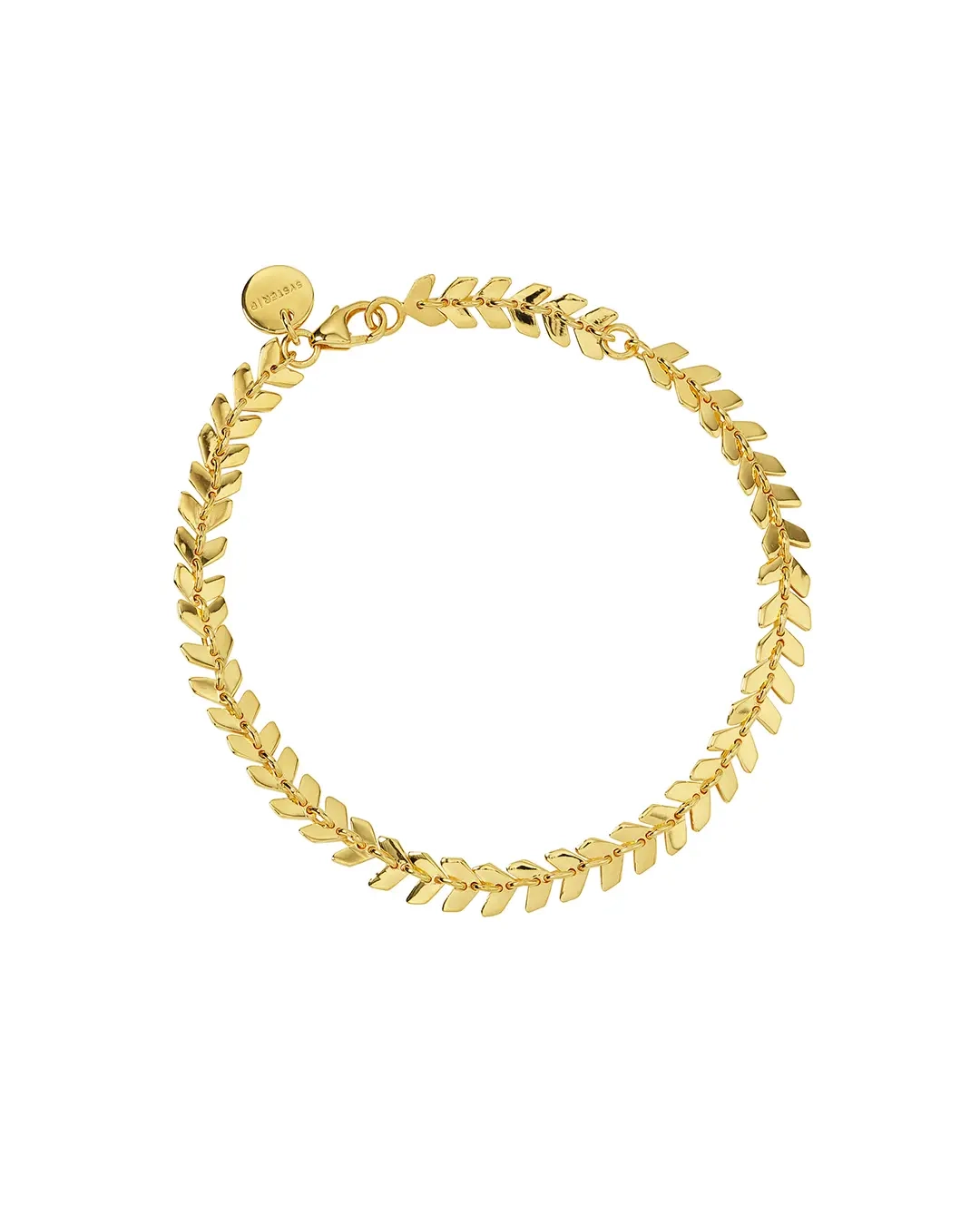 Layers Olivia Bracelet Gold - Syster P - Snabb leverans & Gratis paketinslagning - Nordic Spectra
