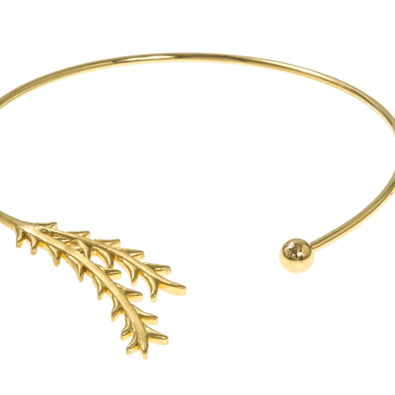 Tree twig bangle neck gold -CU Jewellery - Snabb frakt & paketinslagning - Nordicspectra.se