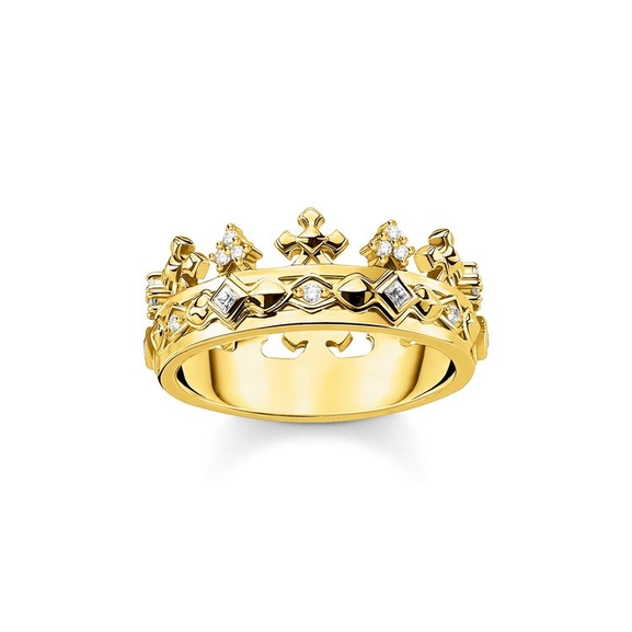 Ring Krona Guld - Thomas Sabo ringar - Snabb frakt & paketinslagning - Nordicspectra.se
