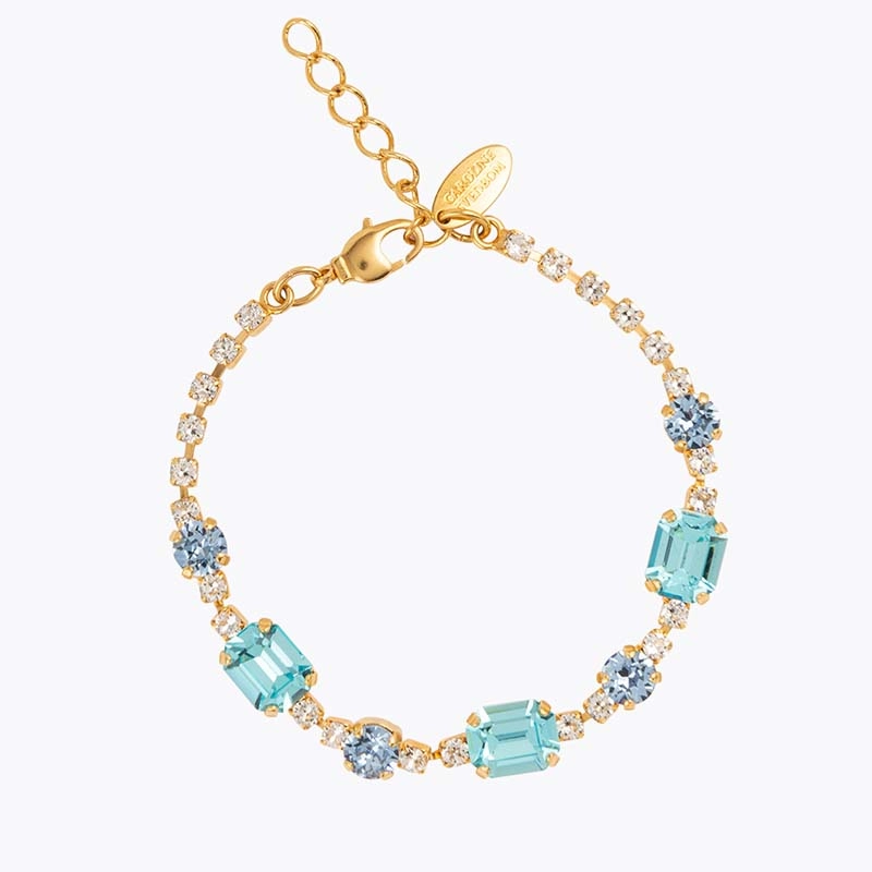 Caroline Svedbom - Corinna Bracelet Gold Sea Breeze Combo