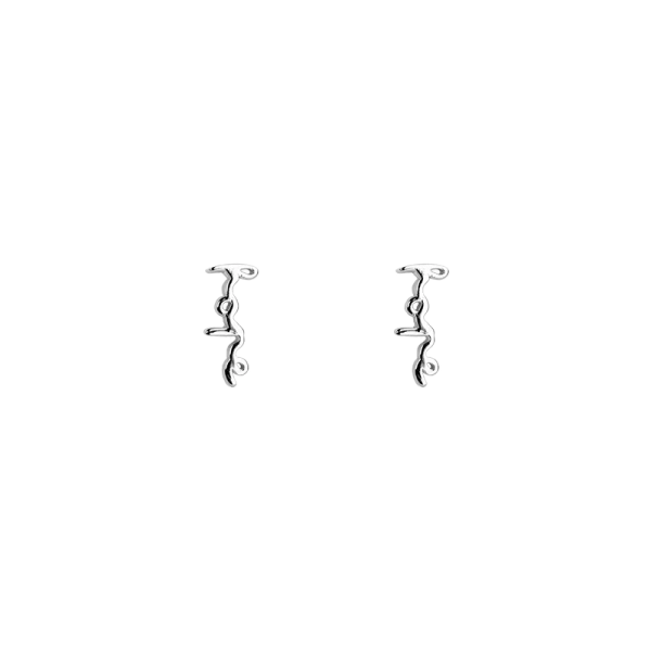 Mini Hope Pin Earrings Silver - Emma Israelsson - Schmuck im skandinavischen Design