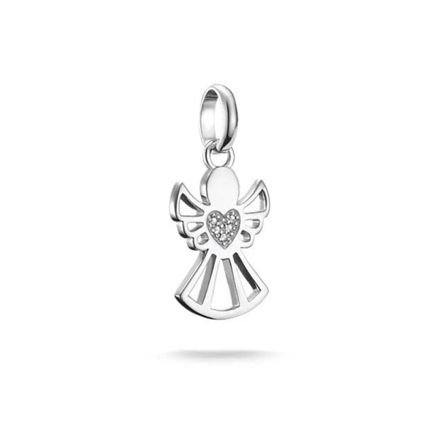 CC Connect Kärlekens Ängel Berlock i silver med cubic zirconia