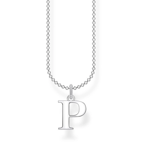 Bokstavshalsband - P - Thomas Sabo halsband - Snabb frakt & paketinslagning - Nordicspectra.se