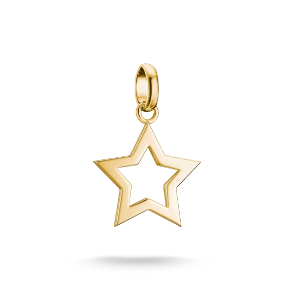 CC Connect Offener Sternanhänger Gold - Thomas Sabo - Nordic Spectra
