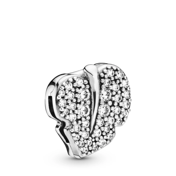 PANDORA Reflexions Sparkling Leaf Clip Berlock - PANDORA - Snabb frakt & paketinslagning - Nordicspectra.se