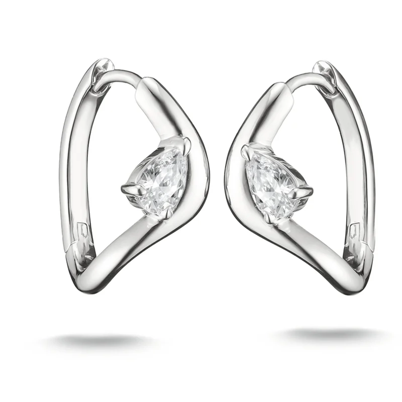 Thomas Sabo - Droppformad Sten Creolörhängen