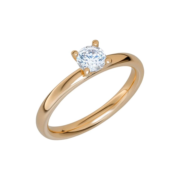 Glint 0.50 Gold - Wedding & engagement rings - Schalins - Scandinavian design - Nordic Spectra