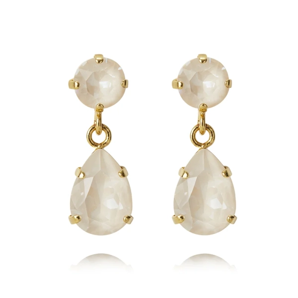 Mini Drop Earrings Gold Linen Ignite - Caroline Svedbom - Nopea toimitus ja lahjapakkaus - Nordic Spectra