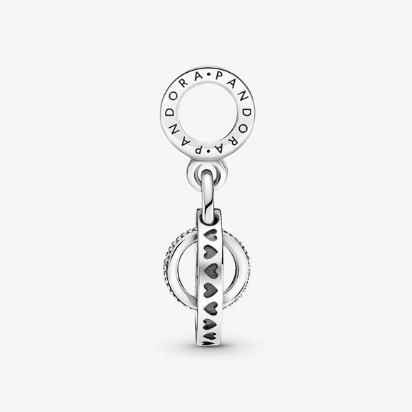 Pandora Logo Kreise Charm-Anhänger von PANDORA, Schneller Versand - Nordicspectra.de
