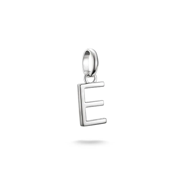 Charm-Anhänger Buchstabe E Connect Silber - Thomas Sabo - Nordic Spectra
