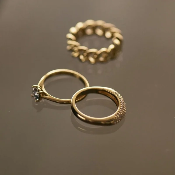 Luxe Ring Gold - Edblad - Snabba leveranser - Gratis paketinslagning