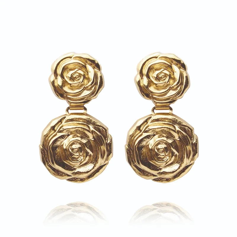 Caroline Svedbom - Rosita Grande Earrings Gold