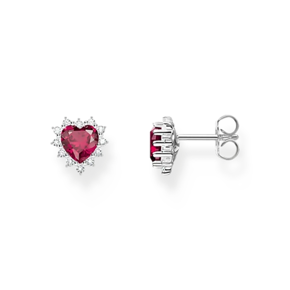 Herz-Ohrstecker Romance Silber - Thomas Sabo - Nordic Spectra