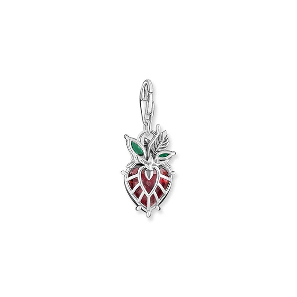 Charm-Anhänger Erdbeere Silber von Thomas Sabo, Schneller Versand - Nordicspectra.de
