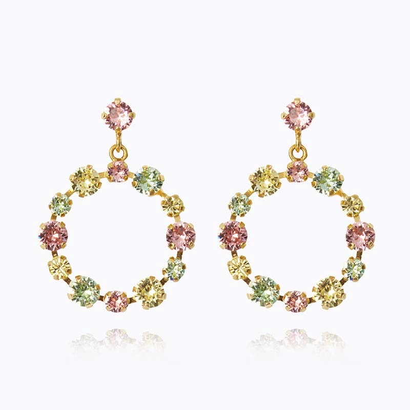 Caroline Svedbom - Calanthe Earring Gold Summer Combo