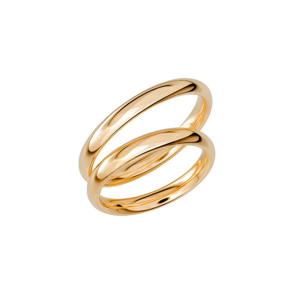 SR1045-3 Gold - Wedding & engagement rings - Schalins - Scandinavian design - Nordic Spectra
