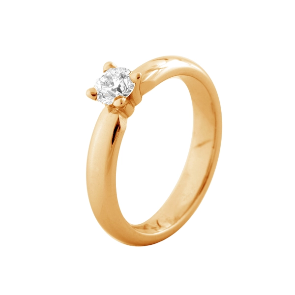 Saga Solitaire Ring 0,30 ct Gold  von Nordic Spectra, Schneller Versand - Nordicspectra.de
