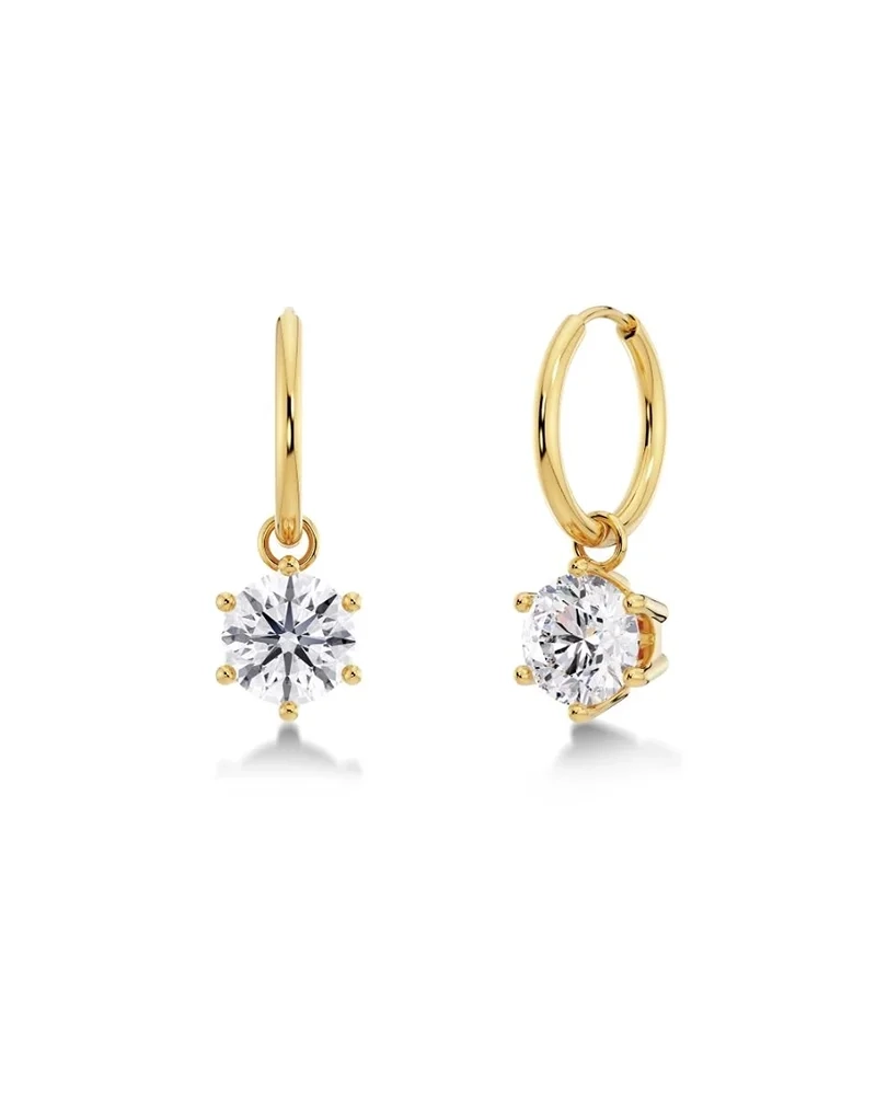 Crown Hoops L Gold - Edblad - Snabb leverans - Gratis paketinslagning
