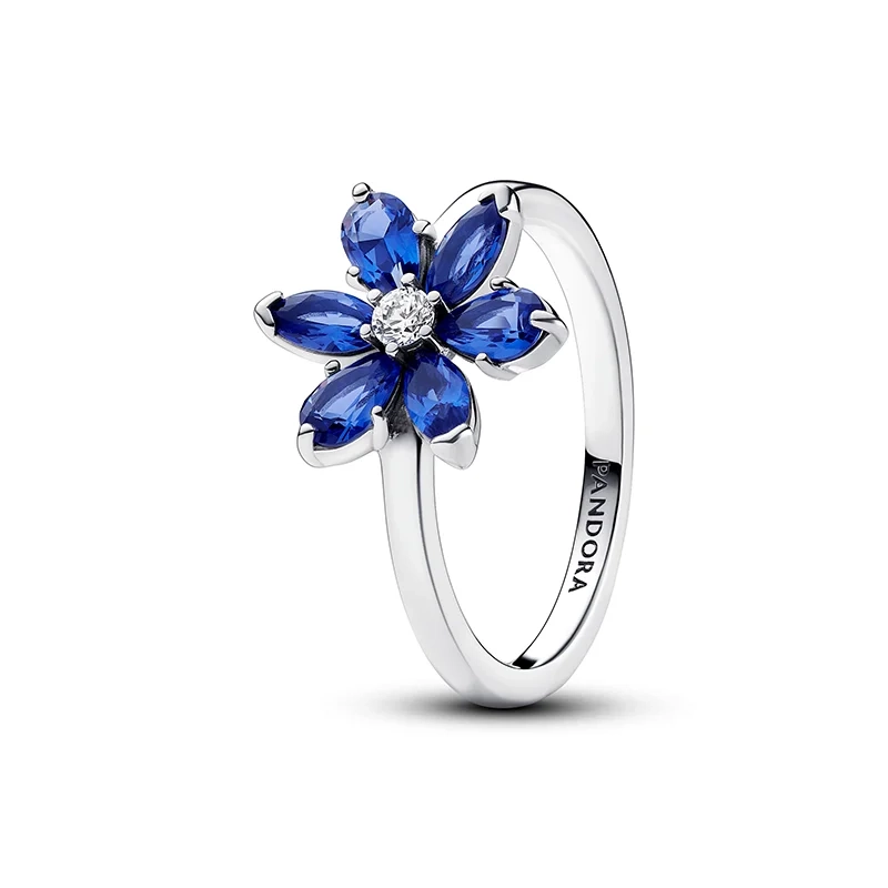 PANDORA – Klusterring med Glittrande Blomma