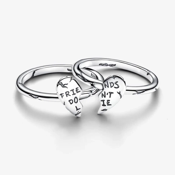 Stranger Things Friends Don't Lie Delbar Ring - PANDORA - 1-2 dagar leverans - Gratis paketinslagning