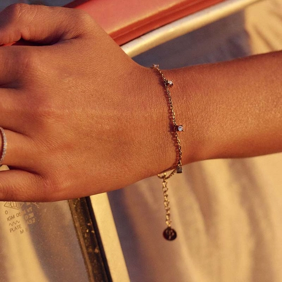 Leonore Mini Bracelet Multi Gold - Edblad - Snabb frakt & paketinslagning - Nordicspectra.se