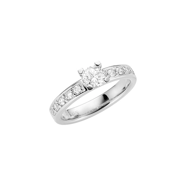 Gnistra White Gold - Wedding & engagement rings - Schalins - Scandinavian design - Nordic Spectra