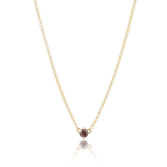 Time To Glow Mini Necklace - Smoke Guld - Carolina Gynning - Suuri valikoima & ilmainen lahjapaketointi - Nordicspectra.fi