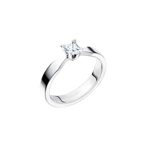 Maui 0.30 White Gold - Wedding & engagement rings - Schalins - Scandinavian design - Nordic Spectra
