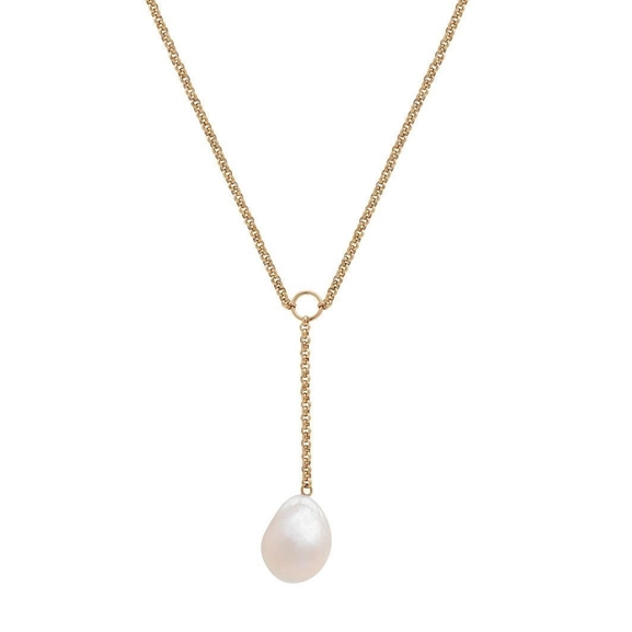 Trellis Y Necklace Gold - Edblad - Snabb frakt & paketinslagning - Nordicspectra.se