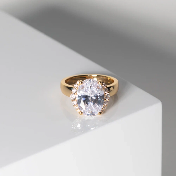 Ellisse Grande Ring Guld från Sif Jakobs
