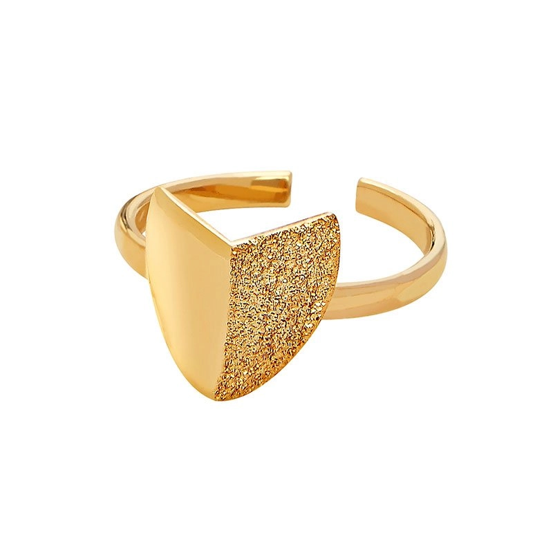 CU Jewellery - Roof Big Ring Gold