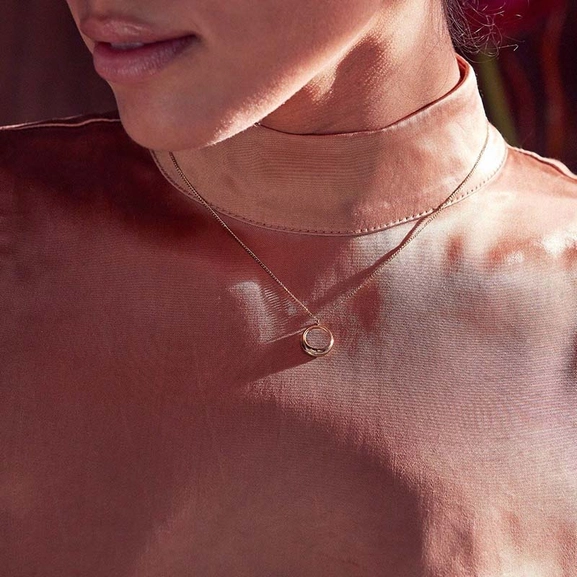 Trois Necklace S Gold - Edblad - Snabb frakt & paketinslagning - Nordicspectra.se