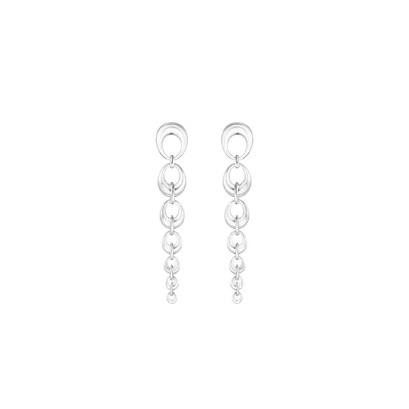 Offspring Lange Ohrringe von Georg Jensen, Schneller Versand - Nordicspectra.de