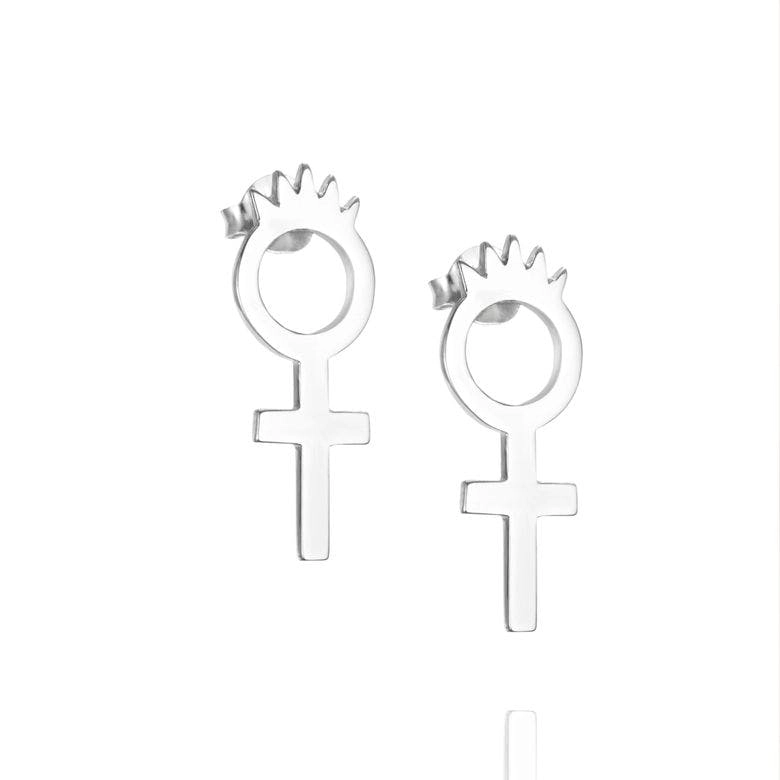 Alternativ bild 0 för Women Queen Örhänge Silver