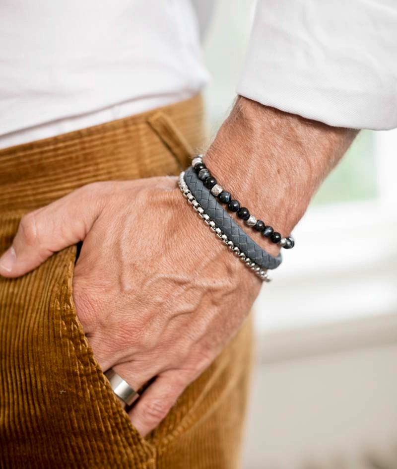 MARC Armband Ljuslå - AROCK - Snabb frakt & paketinslagning - Nordicspectra.se