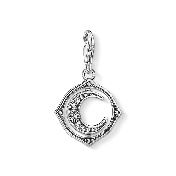 Måne Silver Berlock - Thomas Sabo berlock - Snabb frakt & paketinslagning - Nordicspectra.se